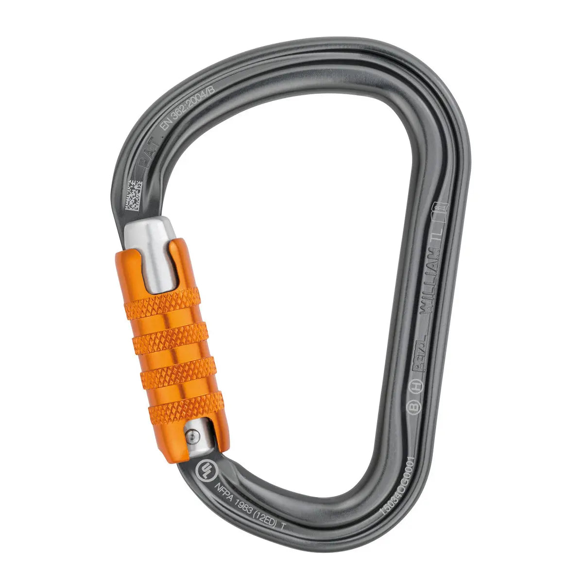 Petzl William Triact Lock Industrial Carabiner Colour Grey