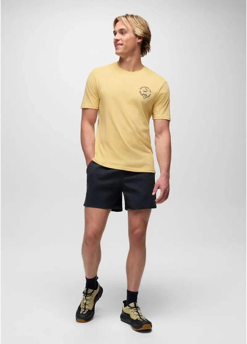 prAna Stretch Zion Pull On Mens Shorts - 5 Inseam
