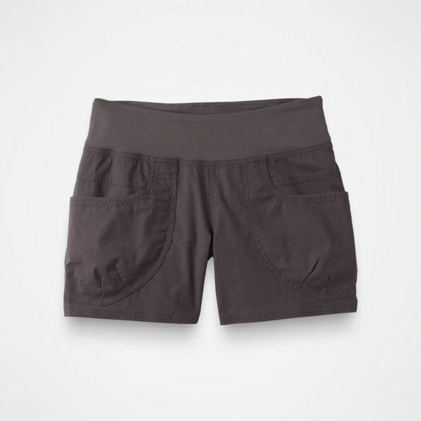 Prana Kanab Womens Shorts 5 Inseam Colour Granite
