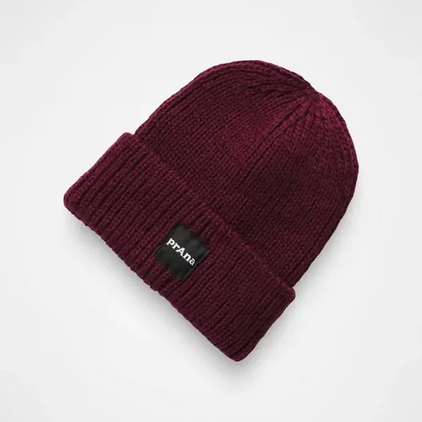Prana Logo Beanie Colour Fig