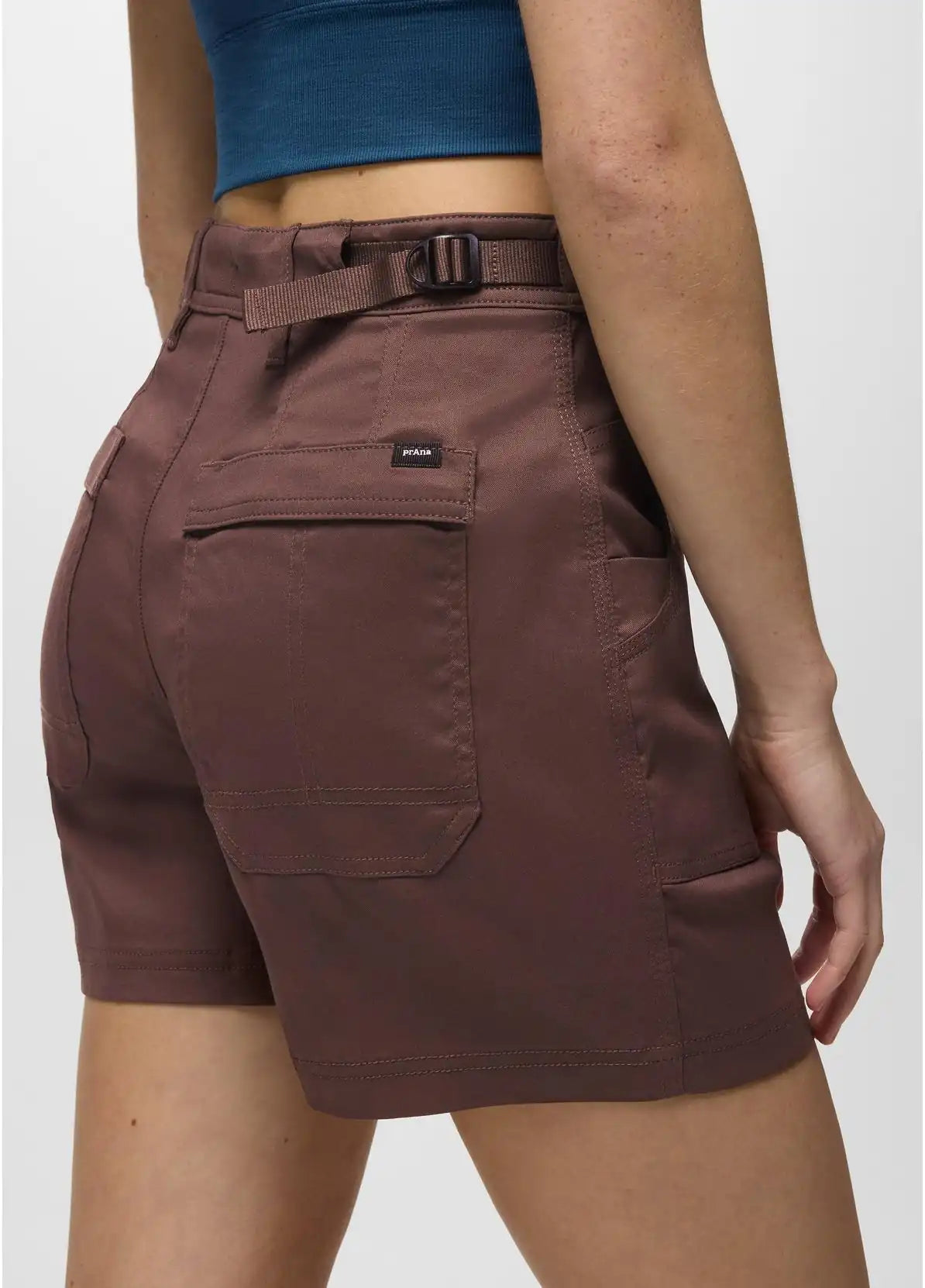 prAna Stretch Zion Cargo Womens Shorts - 5 Inseam