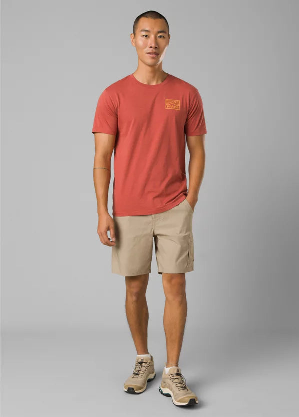 prAna Stretch Zion II Mens E-Waist Hiking Shorts 8 Inseam