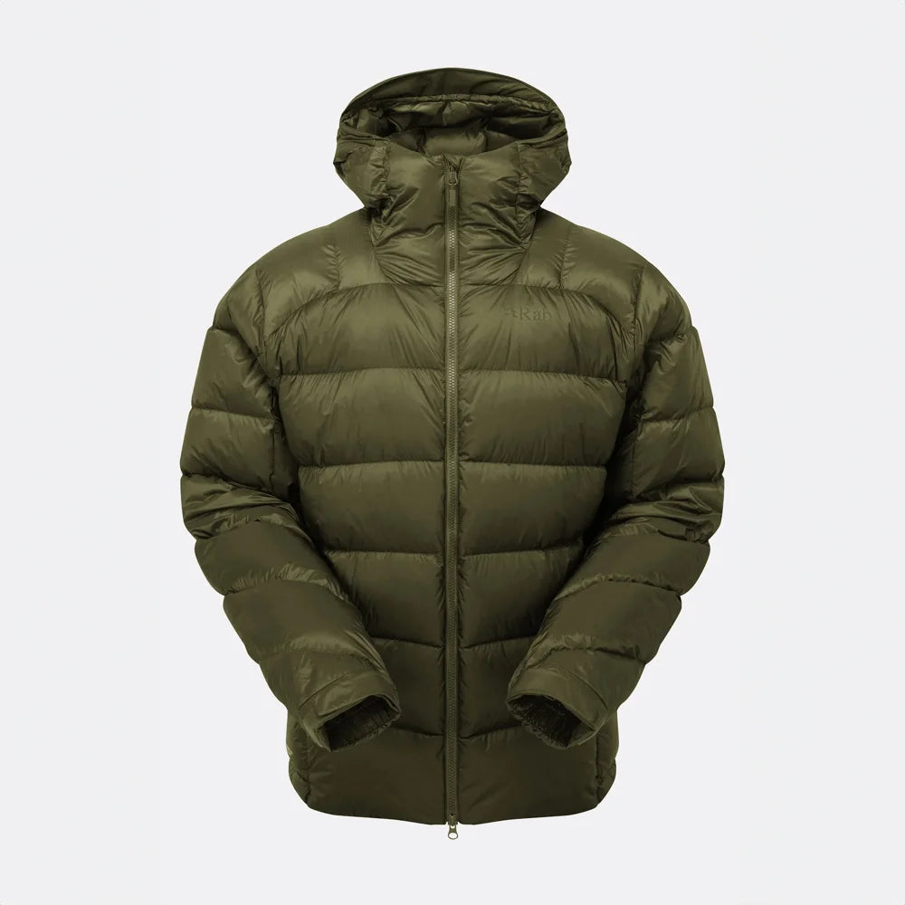 Rab Neutrino Pro Mens Hooded Down Jacket Colour Olive