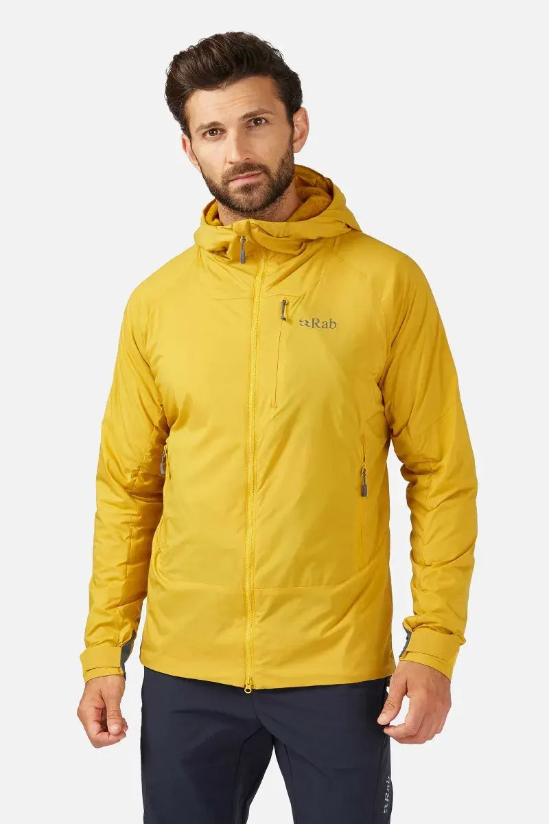 Rab Vapour Rise Summit Mens Jacket Colour Sahara