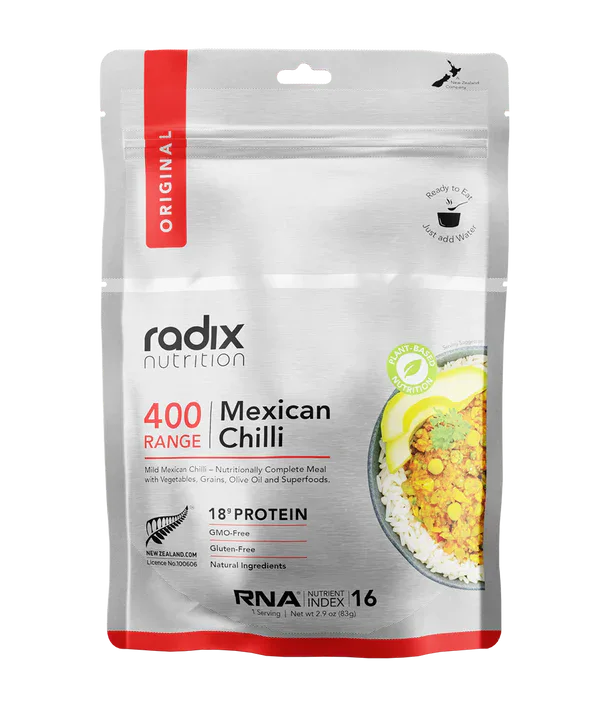Radix Nutrition Original Plant Based Meal 400Kcal Colour Mexican Chilli