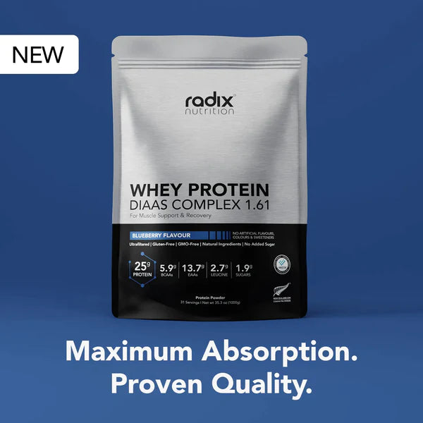 Radix Nutrition DIAAS Complex 1.61 Whey Protein Powder - Single Serving