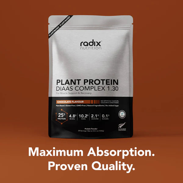 Radix Nutrition DIAAS Complex 1.30 Plant Protein Powder - 1kg