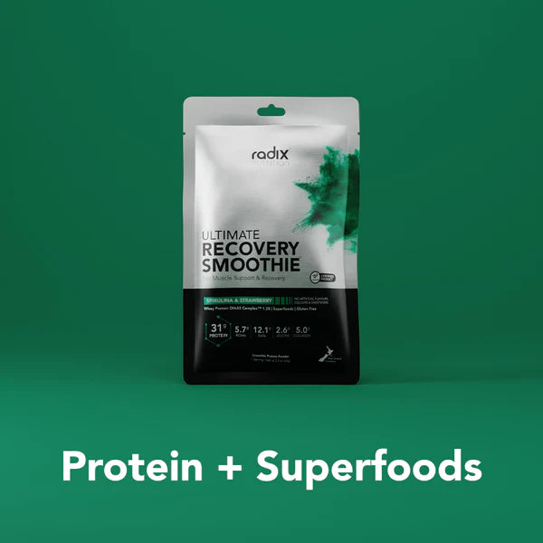 Radix Nutrition Ultimate Recovery Plant Protein Smoothie Powder - Single Serving