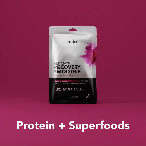 Radix Nutrition Ultimate Recovery Plant Protein Smoothie Powder - Single Serving