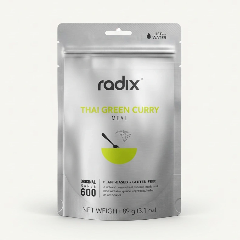 Radix Nutrition Original Meals v9.0 - 600 Kcal Colour Thai Green Curry