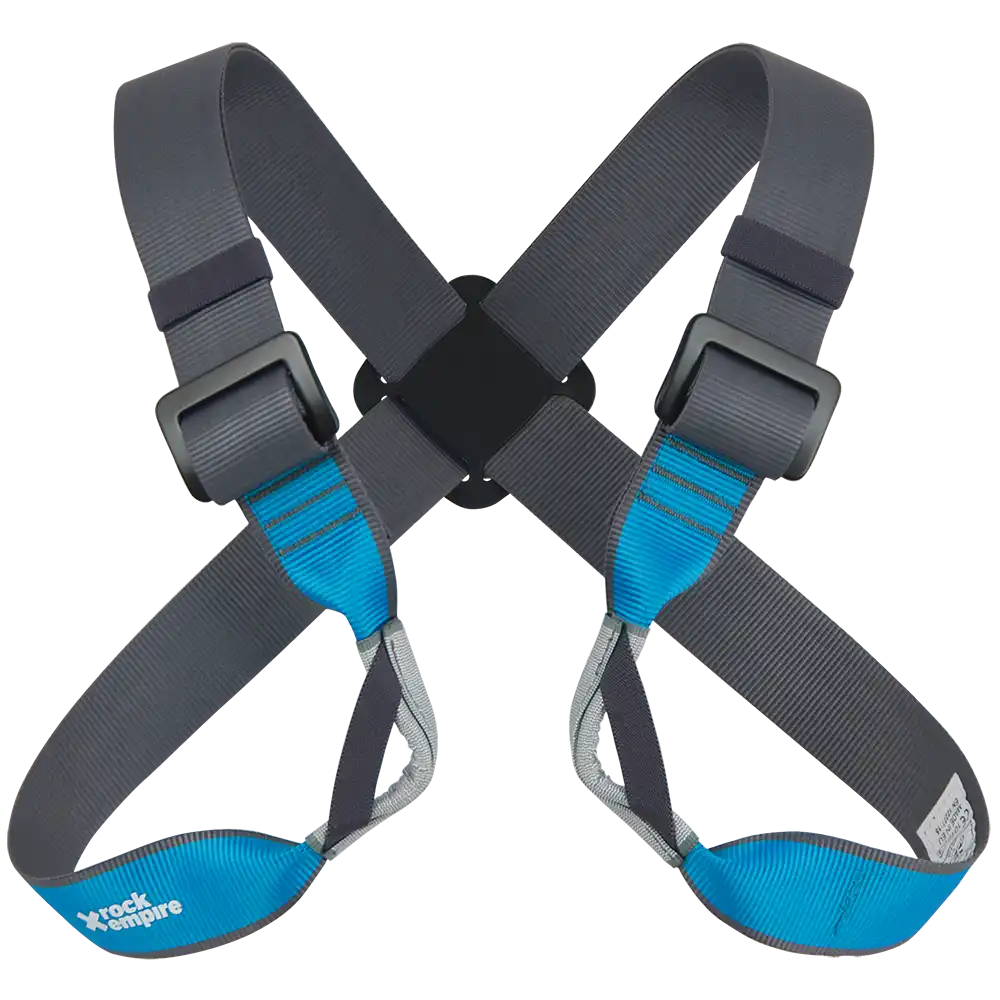 Rock Empire Eight Vario Industrial Chest Harness 1 Colour Aqua