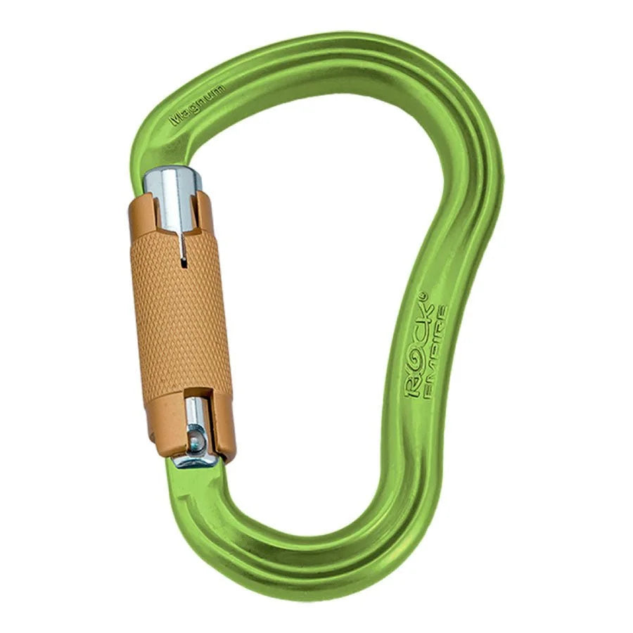 Rock Empire Hms Magnum Twist Lock Climbing Carabiner Colour Lime