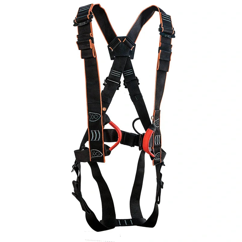 Rock Empire Skill Lite Adventure Full Body Harness 1 Colour Black_Orange