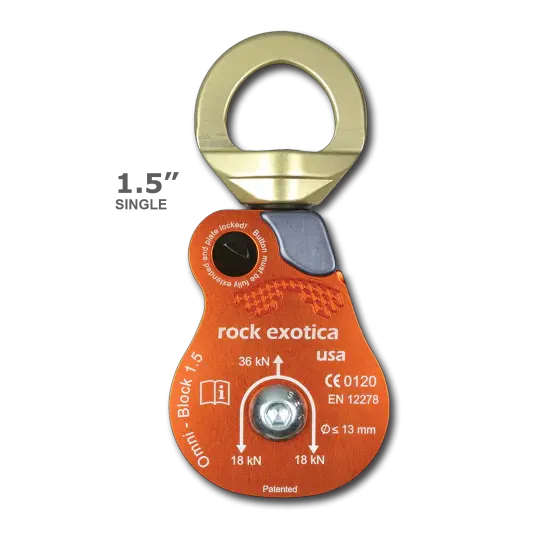 Rock Exotica Omni Block 1 5 Single Rope Pulley Colour Standard