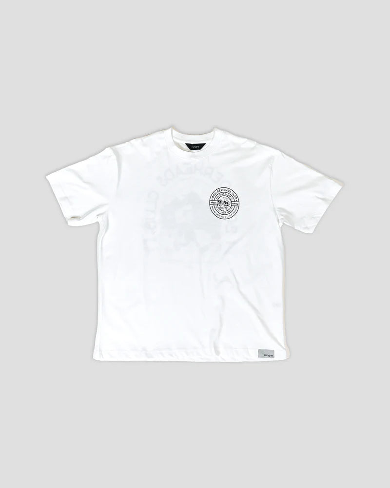 Rungne Boulderheads Tee Oversized Fit Colour White