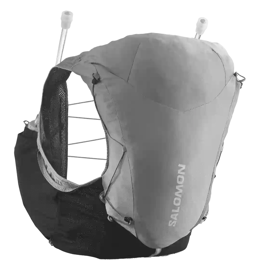 Salomon Adv Skin 12W Set With Flasks 1 Colour Quiet Shade_ Black