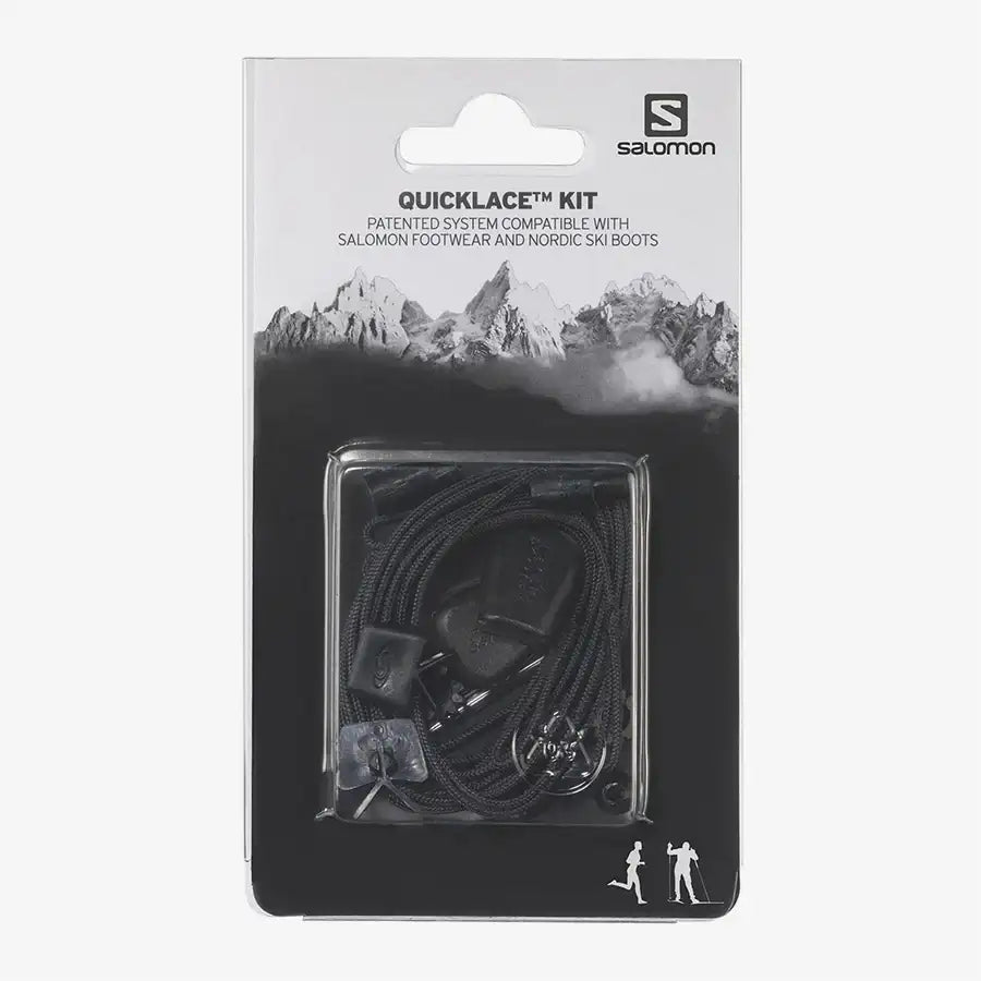 Salomon Quicklace Kit Colour Black