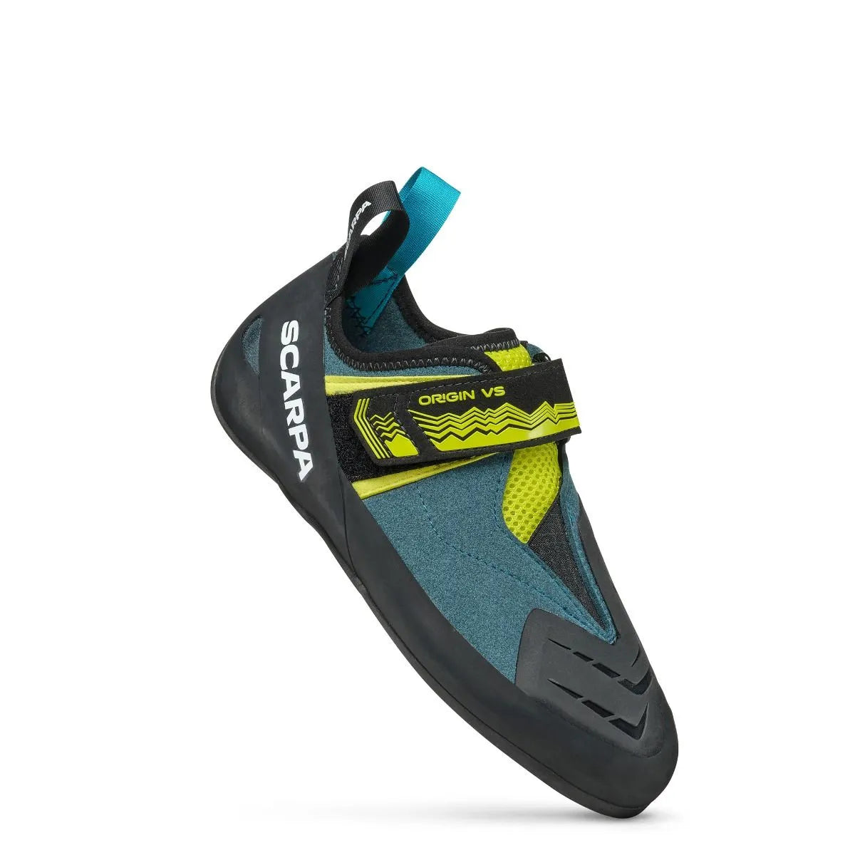 Scarpa Origin Vs Mens Climbing Shoes Colour Blue_Green