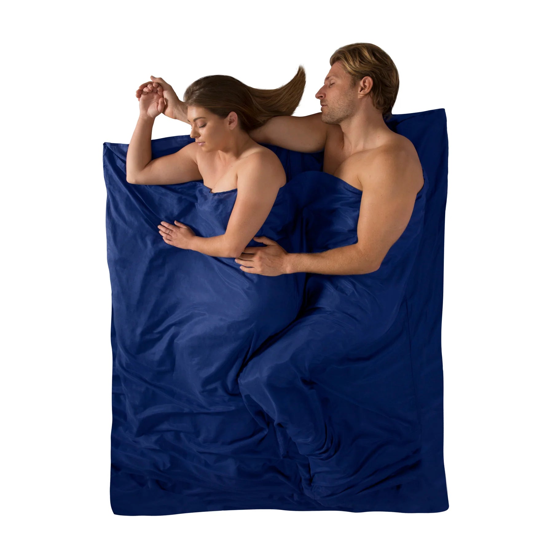 Sea To Summit Silk Cotton Blend Travel Liner 3 Colour Navy Blue