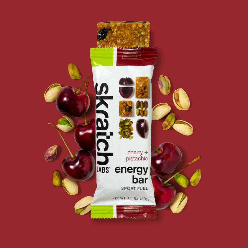 Skratch Labs Anytime Energy Bar - Cherries & Pistachios