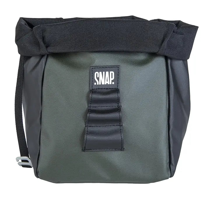 Snap Big Chalk Bag Colour Black_Dark Khaki