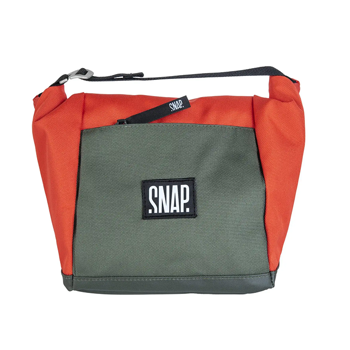 Snap Big Chalk Bag Fleece 1 Colour Red_ Dark Khaki