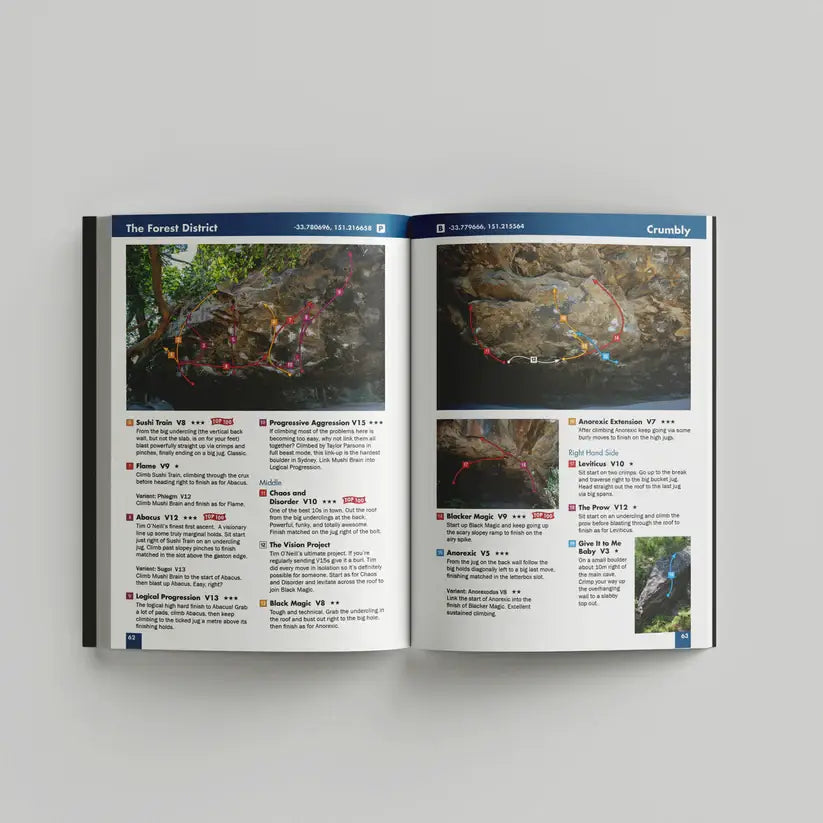 Sydney Bouldering Guidebook - 2023 Edition