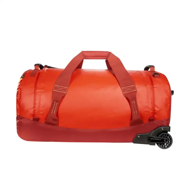 Tatonka Barrel Roller 80 Litre Wheeled Duffel Bag - Red/Orange