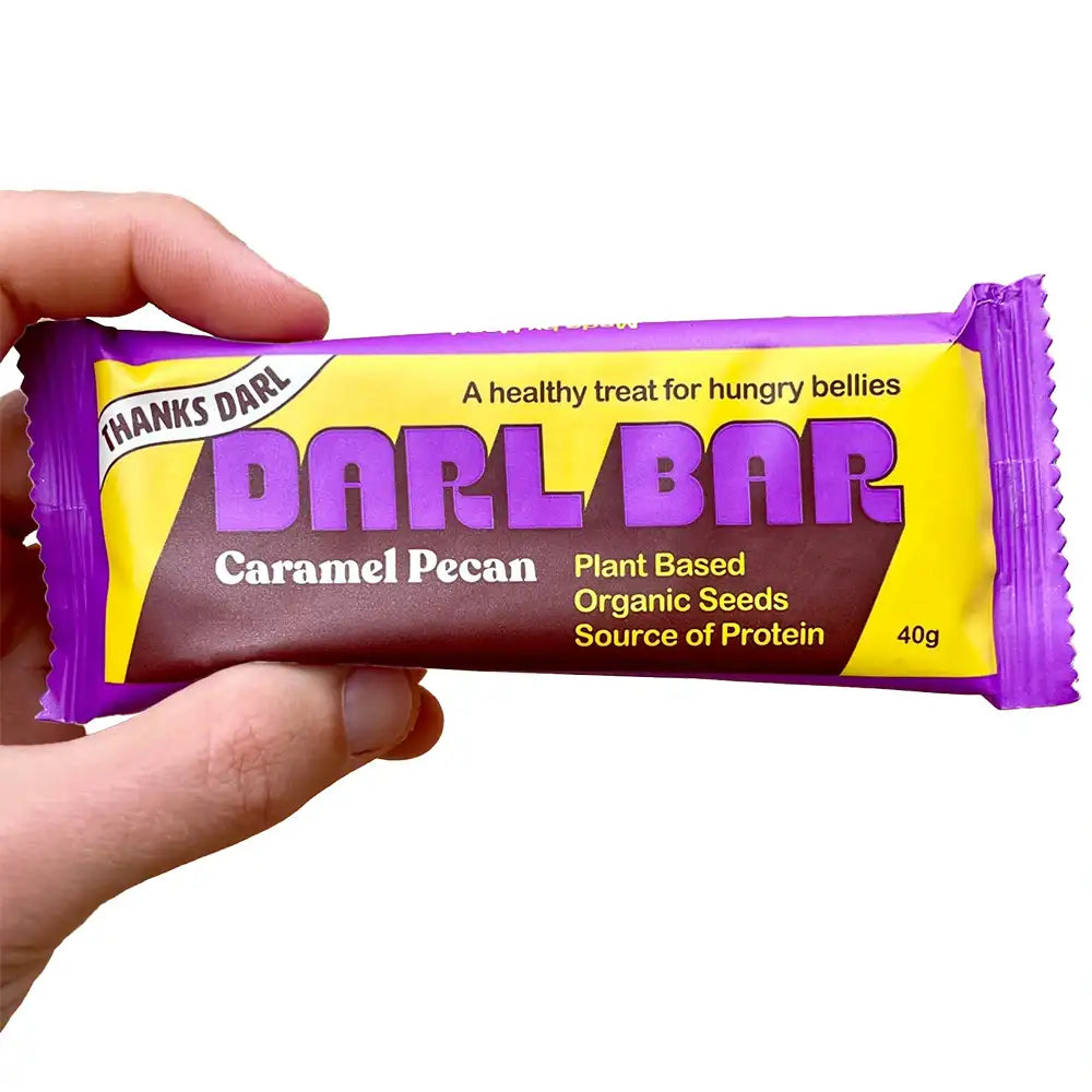 Thanks Darl Bar 40G Roasted Almond Cinnamon Colour Caramel Pecan