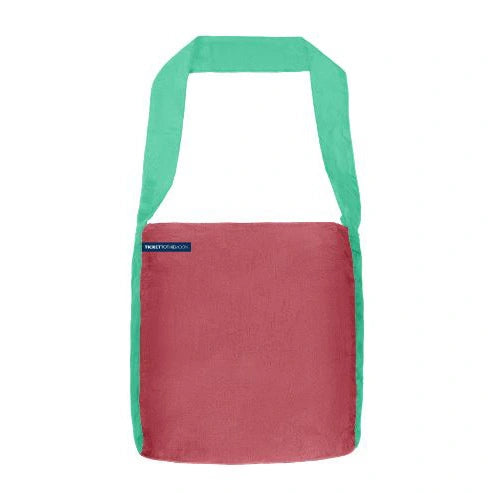 Ticket To The Moon Eco Bag 10L Colour Burgundy Green