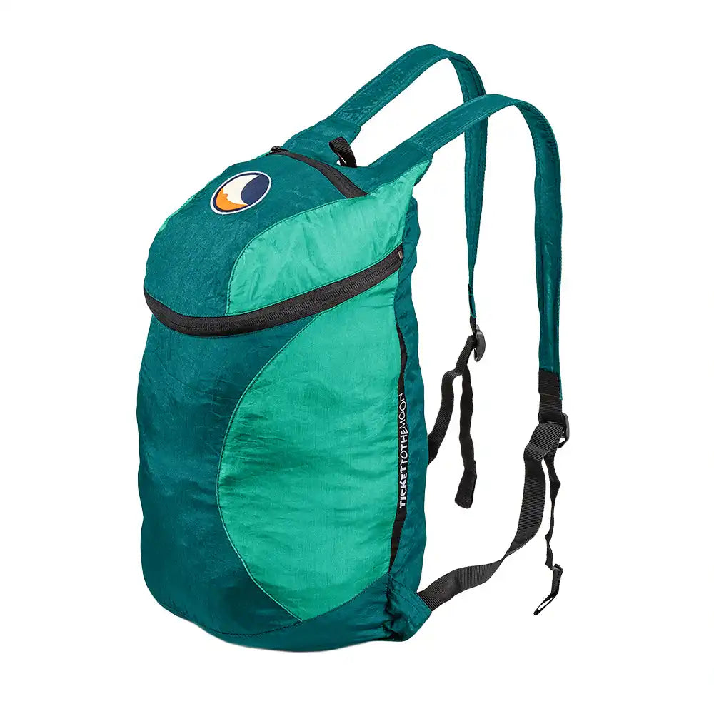 Ticket To The Moon Mini Backpack Colour Emerald Green