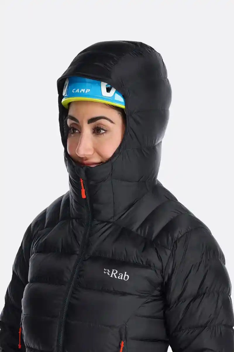 Rab Electron Pro Womens Hooded Down Jacket