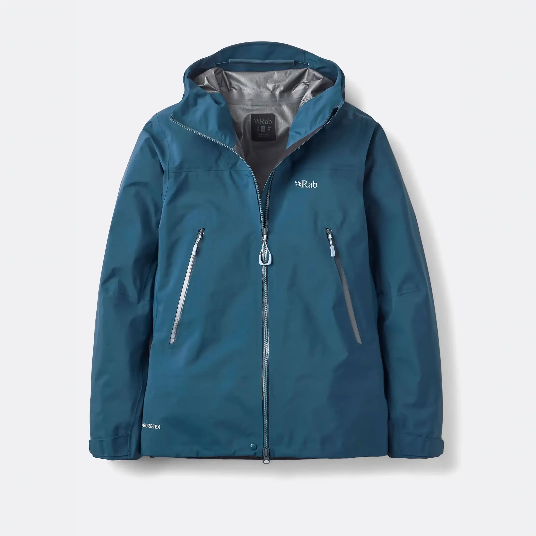 Rab Kangri GTX Womens Hooded Jacket Colour Tempest Blue