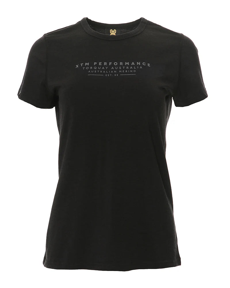 Xtm Adventure 170 Womens Merino T Shirt Colour Black