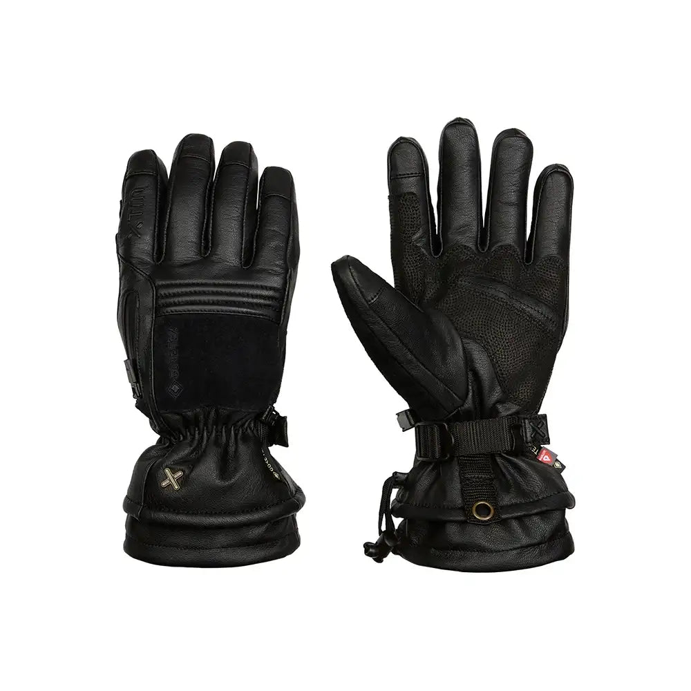 Xtm Everest Ii Leather Gore Tex Snow Gloves Colour Black