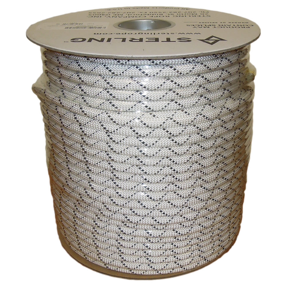 Sterling SafetyPro 11mm Static White Climbing Rope - 200m Spool
