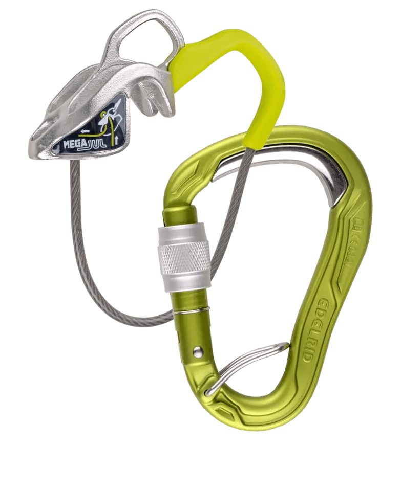 Edelrid Mega Jul Belay Kit Bulletproof Screw Carabiner