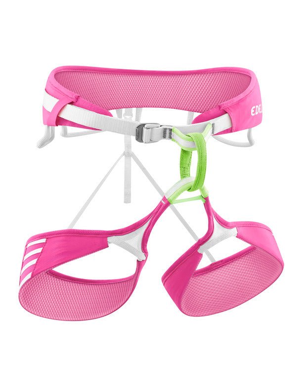 Edelrid Ace Ii Climbing Harness Neon Pink Colour Neon Pink