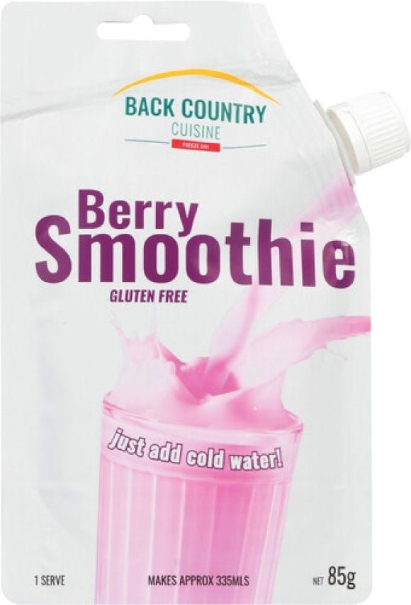 Back Country Cuisine Freeze Dried Food - Berry Smoothie