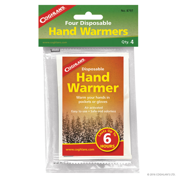 Coghlans Disposable Hand Warmers - 4 Pack