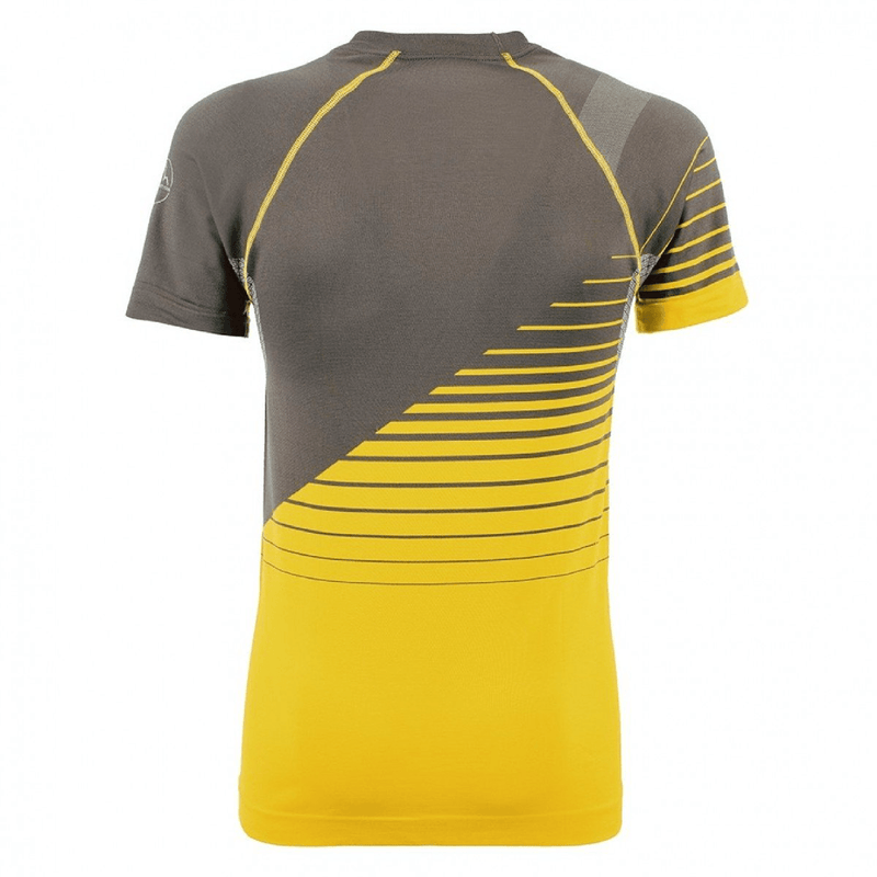 La Sportiva Complex Mens T-Shirt - Carbon/Yellow