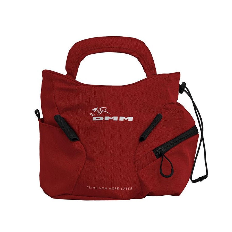 Dmm Edge Boulder Climbing Chalk Bag Colour Red