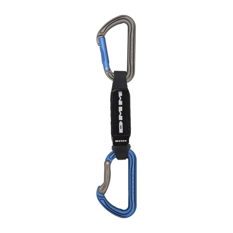 Dmm Shadow Climbing Quickdraw 12Cm 2 Colour Titanium_Blue