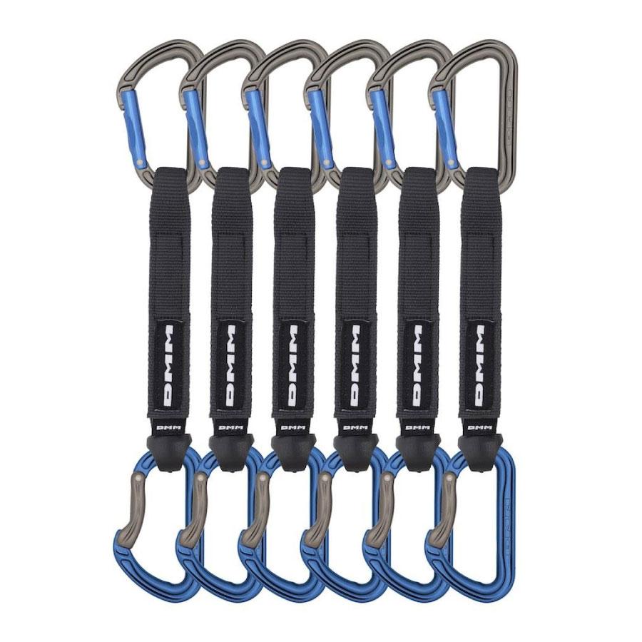 Dmm Shadow Climbing Quickdraw 18Cm 6 Pack Colour Titanium_Blue
