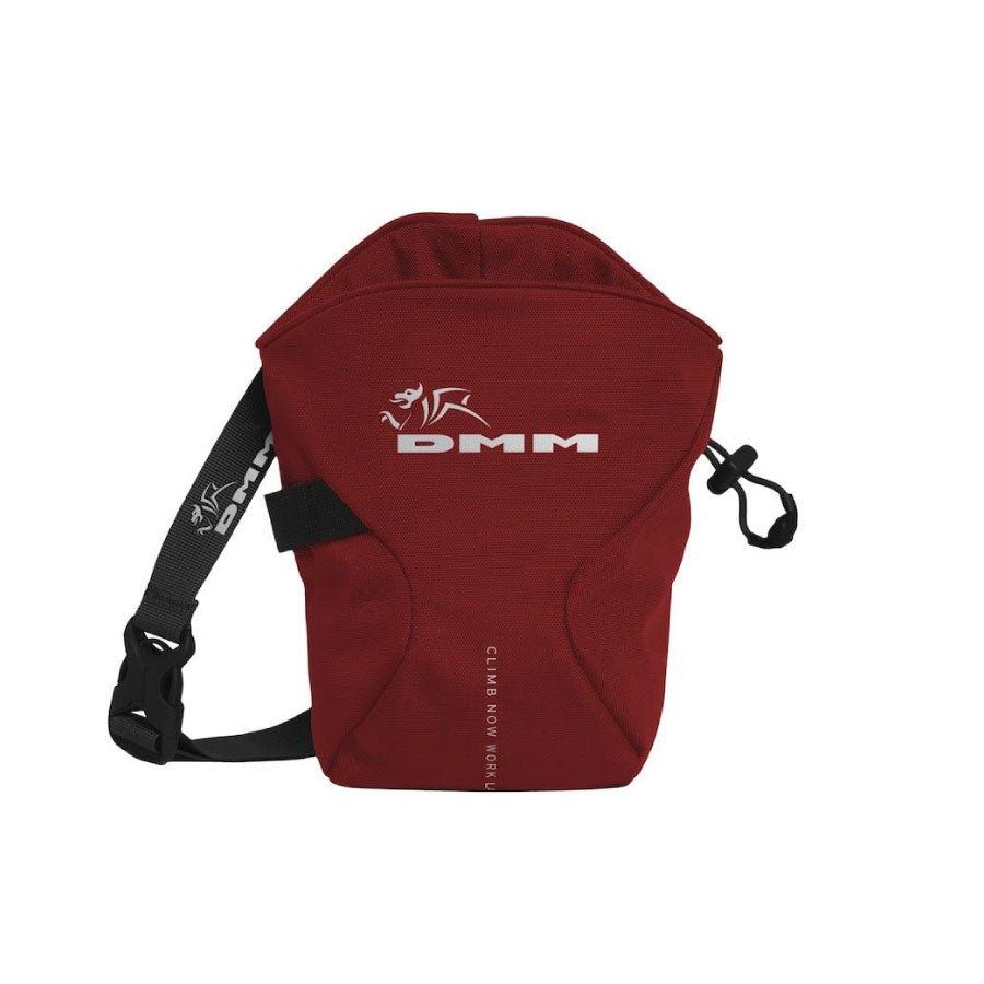 Dmm Traction Climbing Chalk Bag 1 Colour Red