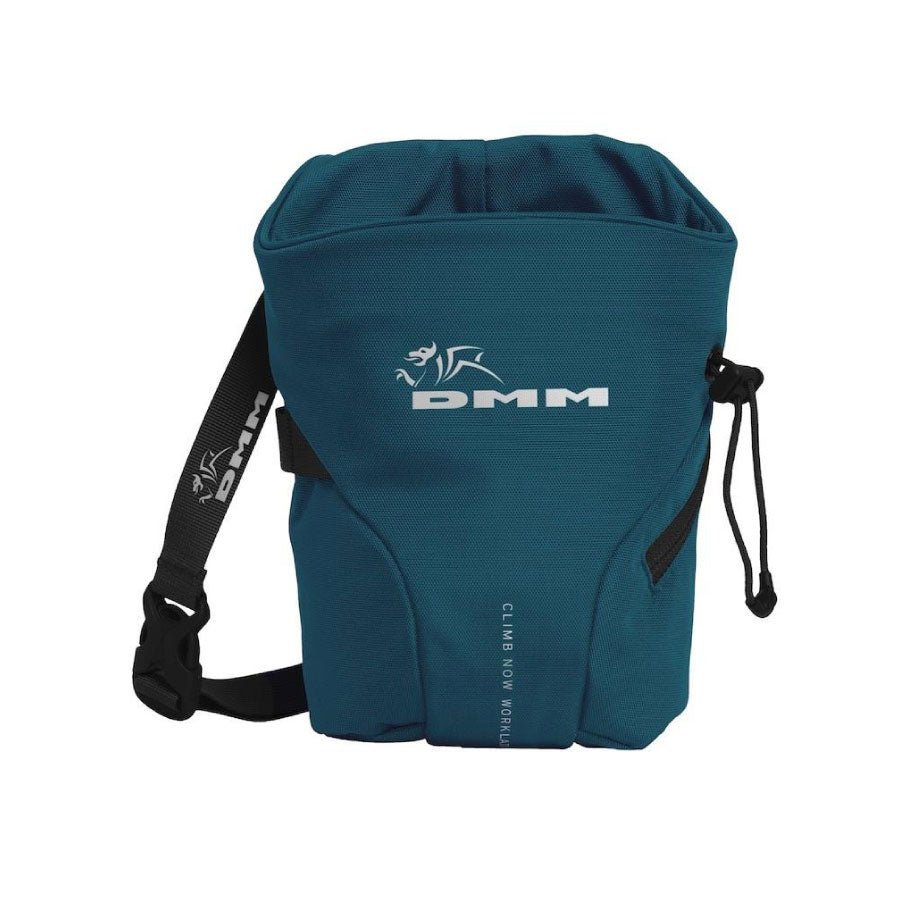 Dmm Trad Climbing Chalk Bag Colour Blue