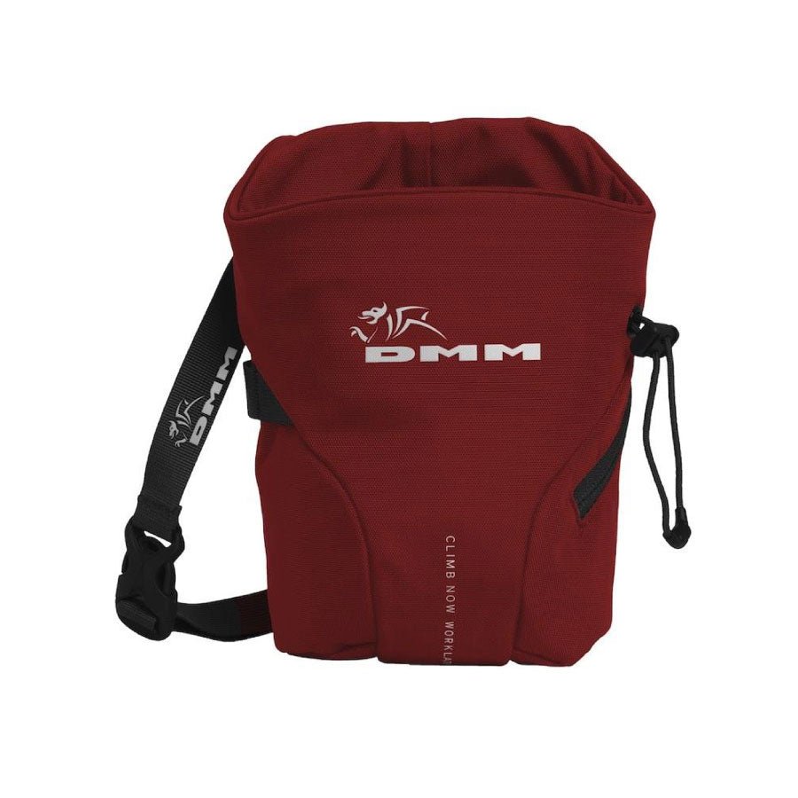 Dmm Trad Climbing Chalk Bag Colour Red