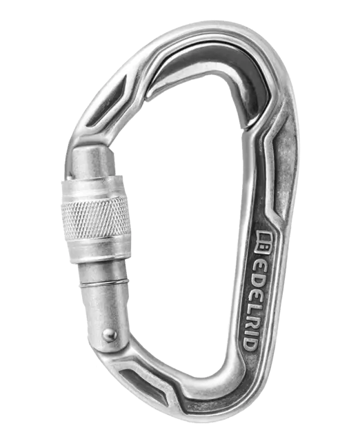 Edelrid Bulletproof Screw Gate Climbing Carabiner 1 Colour Eco