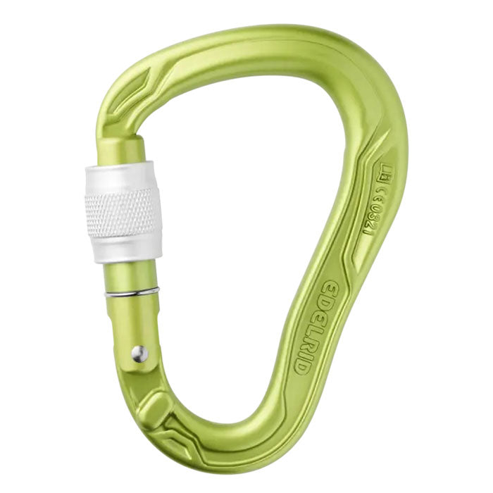 Edelrid Hms Bullet Ii Screw Gate Climbing Carabiner Colour Oasis