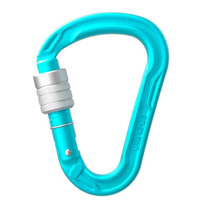Edelrid Hms Strike Ii Screw Gate Climbing Carabiner 1 Colour Icemint